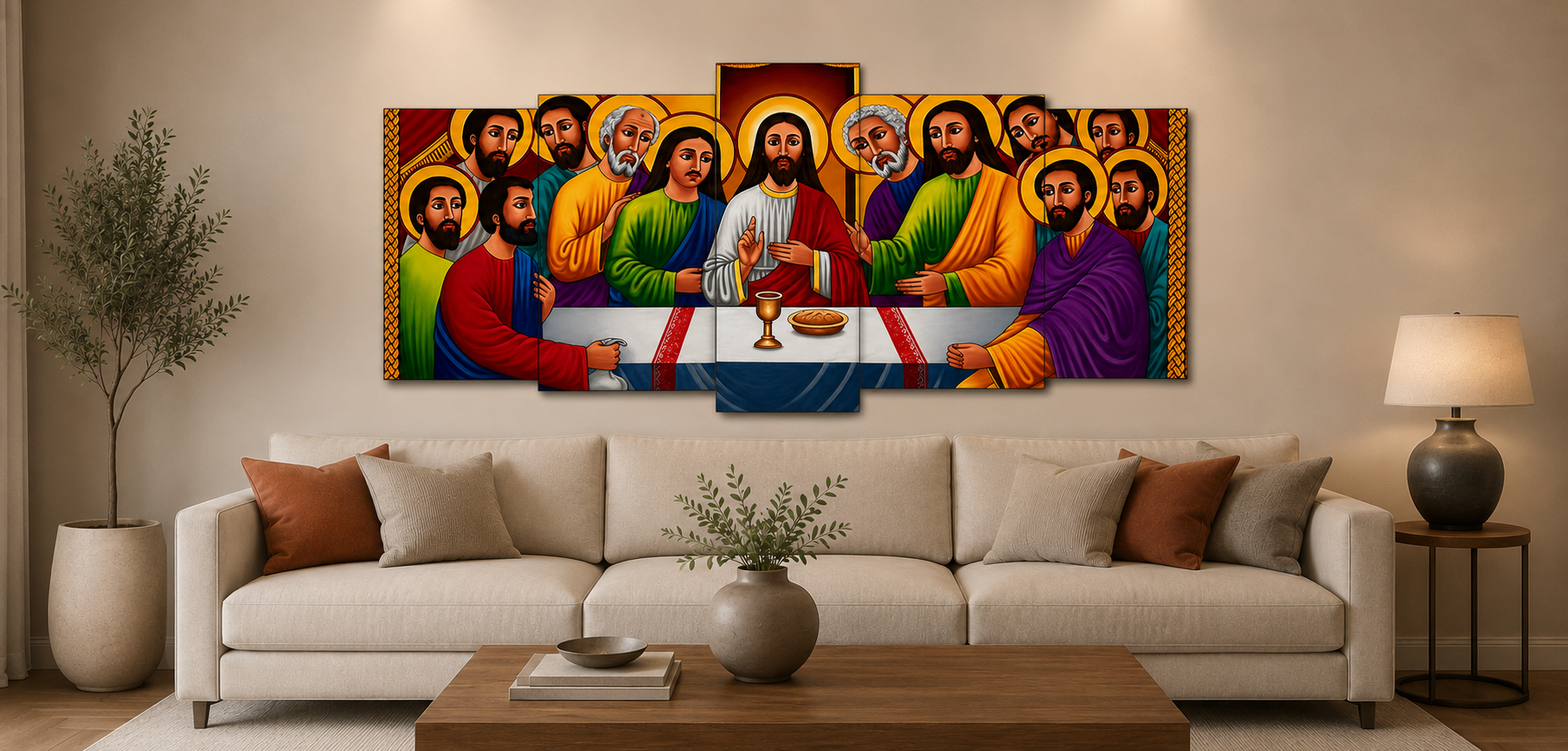 Adhesive Sectional Peel and Stick ስዕለ አድኖ 24"x50"