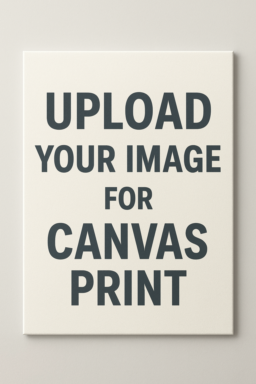 Upload Your Image For Canvas Print