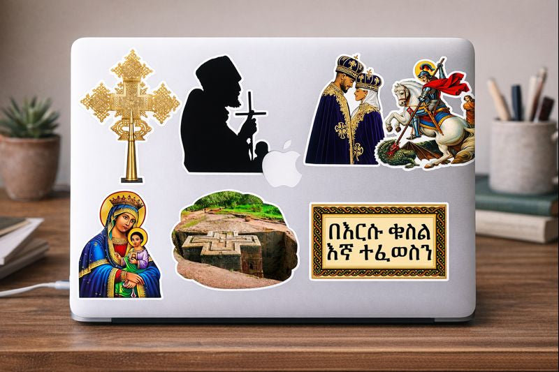 Orthodox Theme Laptop Stickers Collections