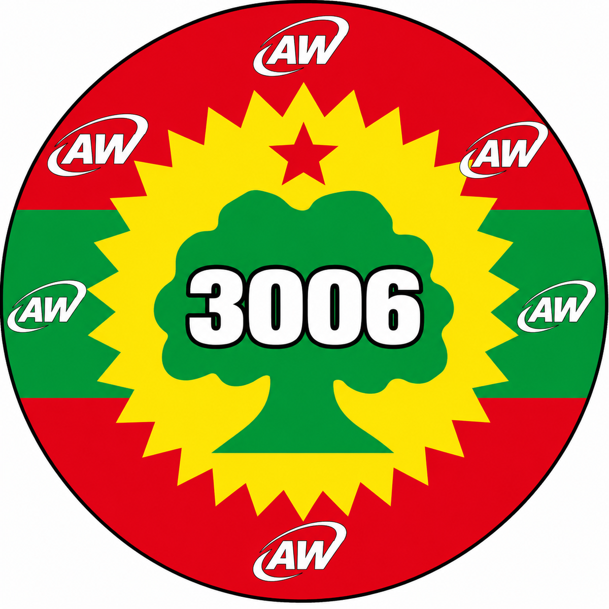 Epoxy or Regular Sticker New 3006