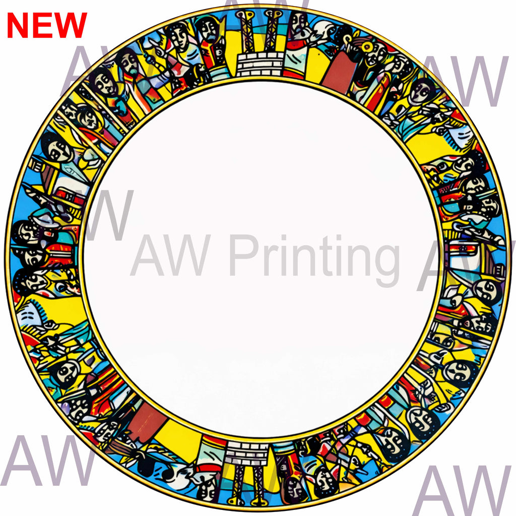 Ethiopian Coasters Ceramic 4inch