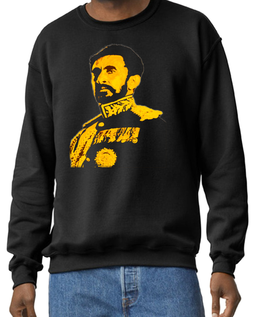Haile Selassie Metalic Hoodie
