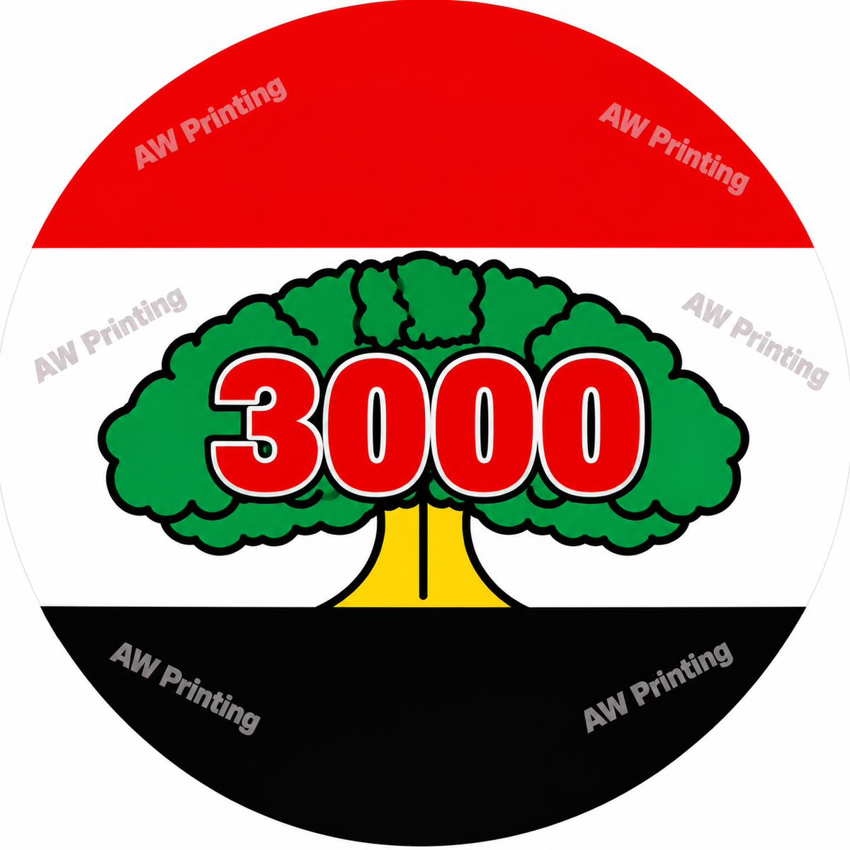 Epoxy or Regular Sticker New 3000