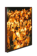 Ethiopian Canvas Wall Art Lalibela Church people with candle