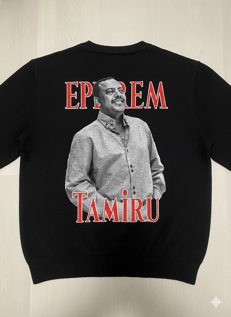 Ephrem Tamiru Tribute sweatshirt
