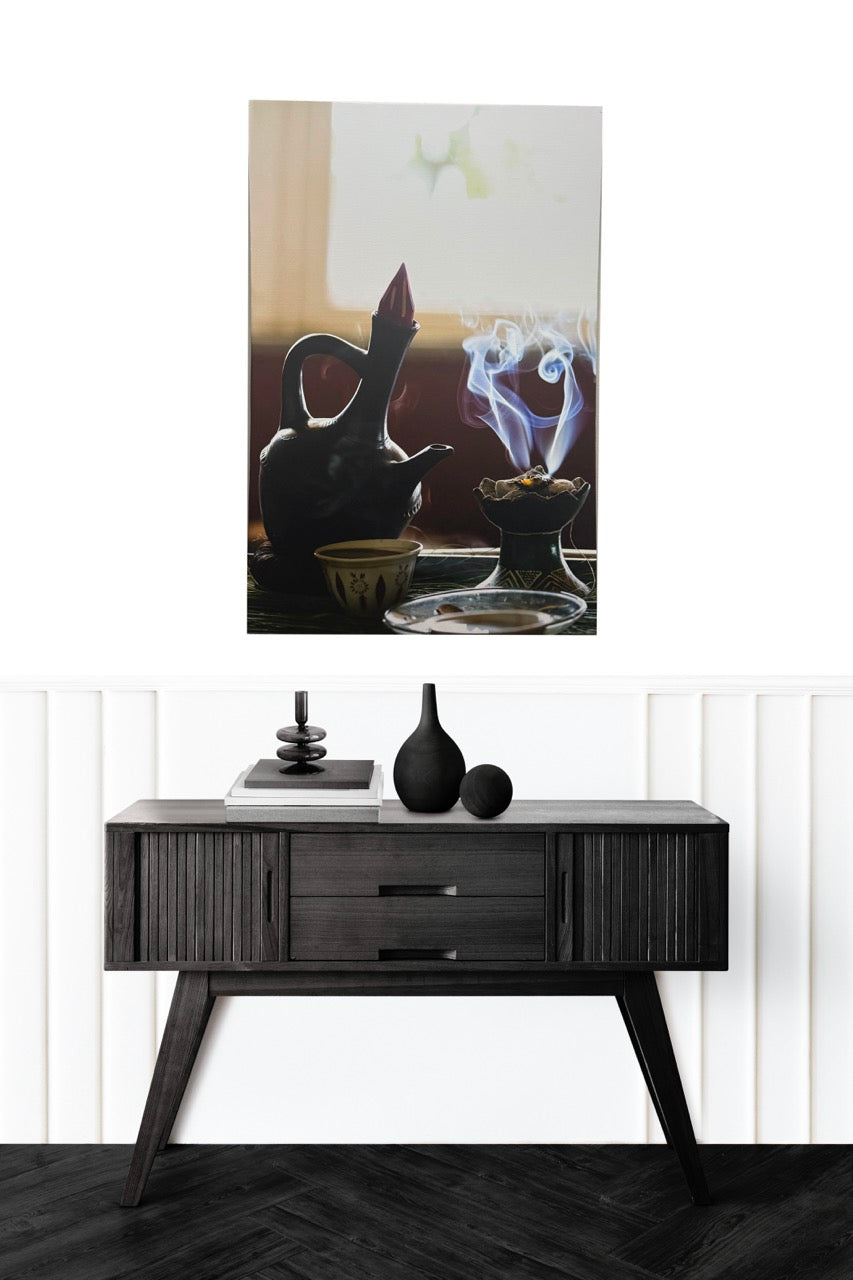 Ethiopian Jebenna Canvas