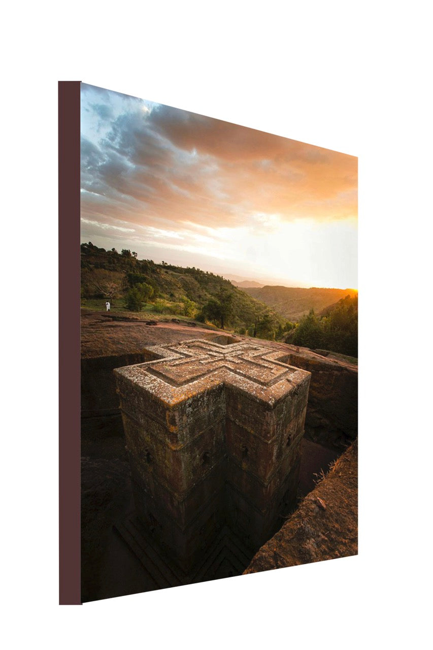 Lalibela churches Canvas Art