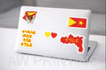 Tigray Theme Stickers for Laptop and Car